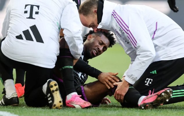Kingsley Coman, de la Bayern Munchen, accidentat, indisponibil mai multe săptămâni