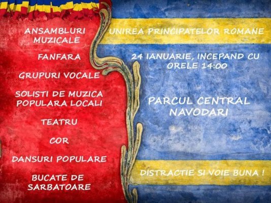 Eveniment cultural artistic, de ziua Unirii Principatelor Române, la Năvodari