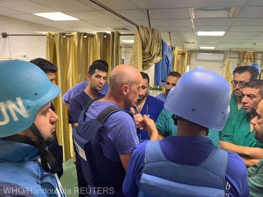 OMS nu a mai putut de 12 zile să livreze materiale medicale în nordul Fâşiei Gaza