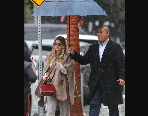 Ce fițe au divele de la Hollywood! Nici umbrelele nu și le țin singure