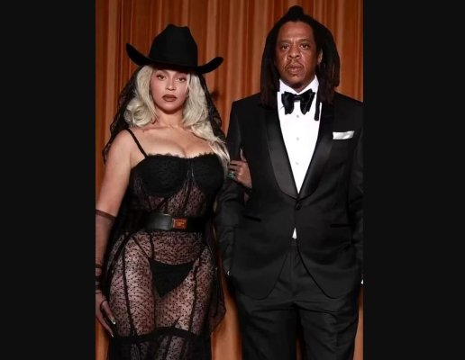 Beyoncé s-a îmbrăcat într-o ținută sexy și i-a făcut o surpriză soțului, de Valentine’s Day.