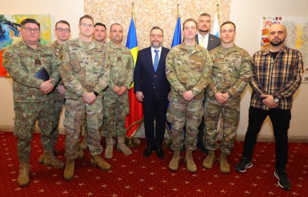 Viceprimarul Ionuț Rusu, vizită din partea unei delegații mixte formate din militari români și americani