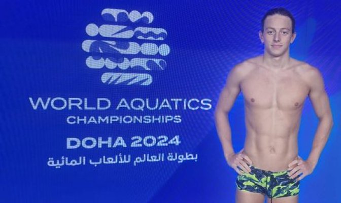 CM Natație: Robert Badea, record național în proba de 200 metri mixt 