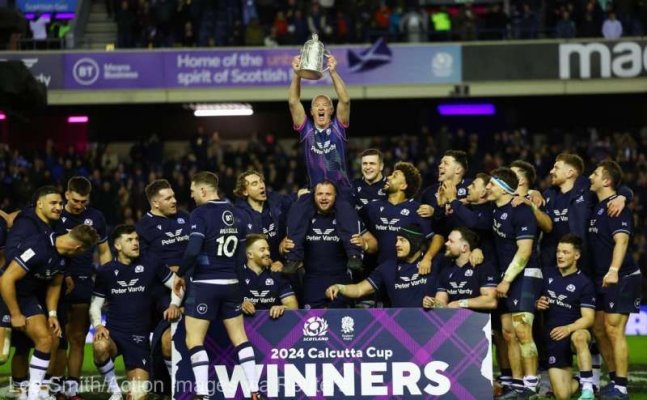 Rugby: Scoţia a învins Anglia, în Turneul celor Şase Naţiuni