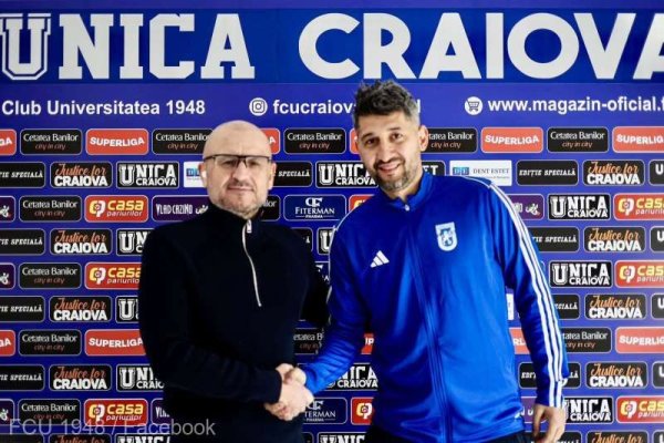 Fostul atacant Florin Costea, director sportiv la FCU Craiova
