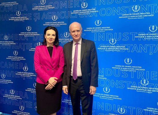 Ambasadorul Braziliei în România s-a întâlnit cu directorul general al CCINA Constanța