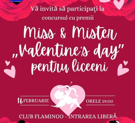 Miss&Mister Valentine’s Day la Cernavodă 