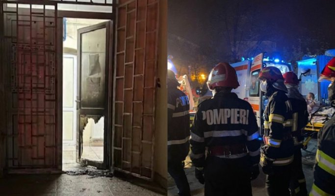 Un bărbat a dat foc la Primărie, după ce nu i s-a dat ajutor social 