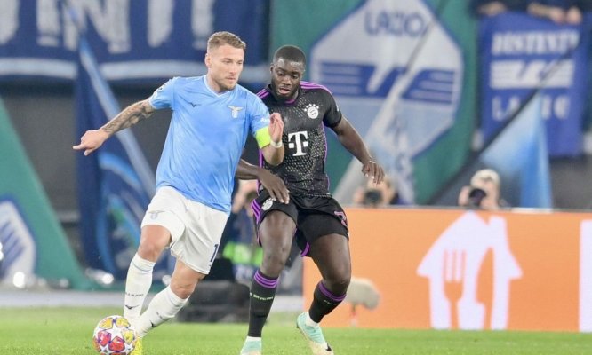 Lazio - Bayern Munchen 1-0. Ciro Immobile a decis duelul de pe Olimpico 