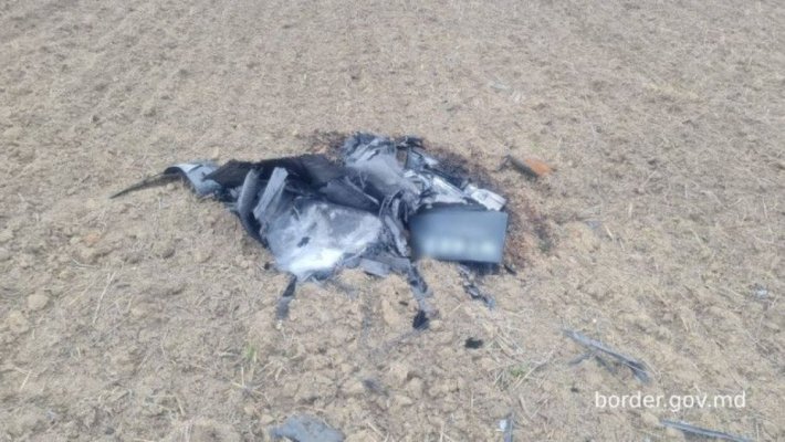 Fragmente de dronă, găsite în Republica Moldova