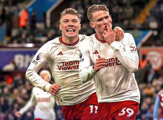 Manchester United, victorie importantă la Aston Villa! 