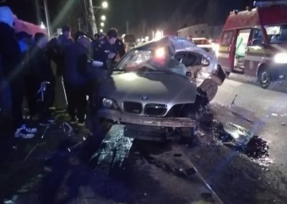 Doi tineri au murit pe loc, după un accident rutier petrecut în Ilfov