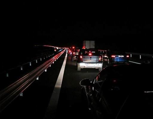Accident rutier pe Autostrada A4; au fost implicate 2 autoturisme