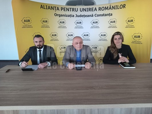 AUR a organizat conferința de presă săptămânală, la Constanța. Video