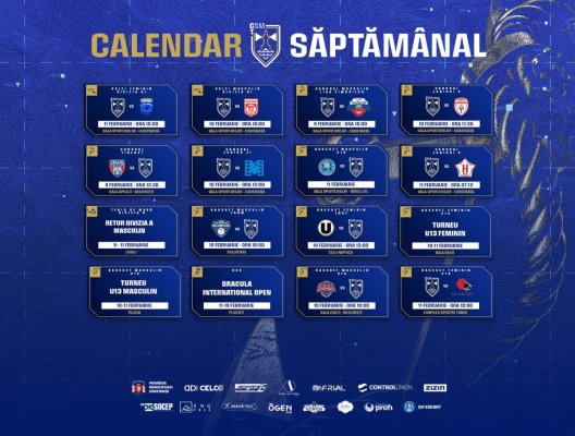 Sportivii CSM Constanța, săptămână plină de provocări
