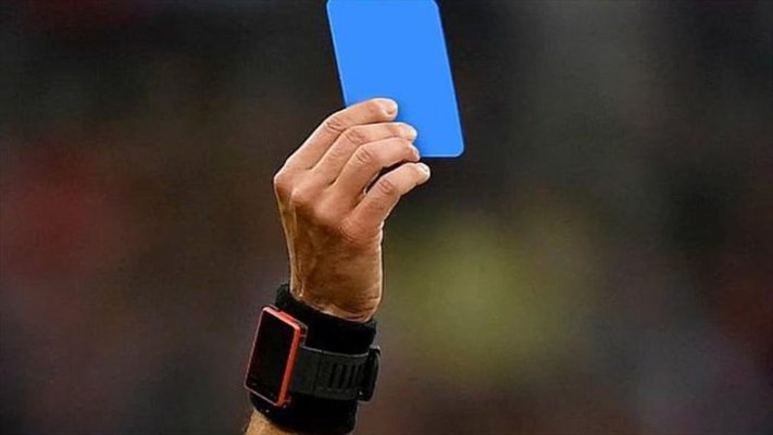 Șefii fotbalului au decis: apare cartonașul albastru. Care va fi semnificația lui