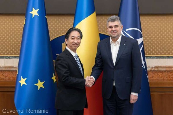 Premierul - întrevedere cu noul ambasador japonez la Bucureşt