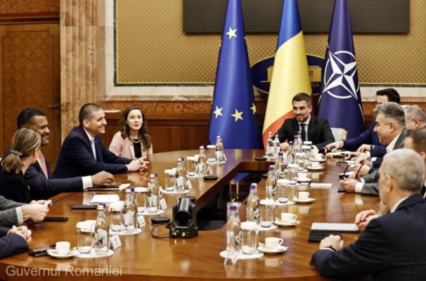 Premierul a discutat cu reprezentanţii Google pe tema unor viitoare investiţii în România