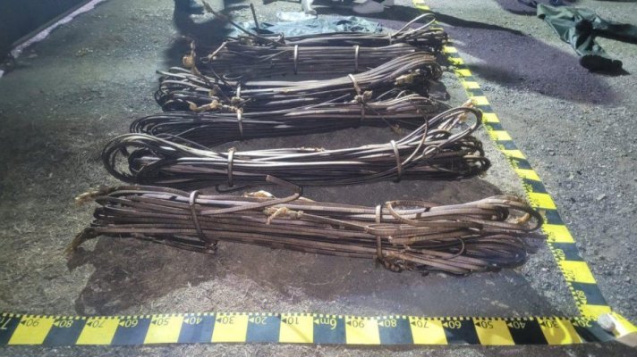 Jaf la Complexul Energetic Oltenia: Doi bărbați au furat peste 300 de kg de cupru