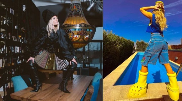 Imagini cu penthouse-ul de lux în care Delia Matache stă împreună cu soțul său