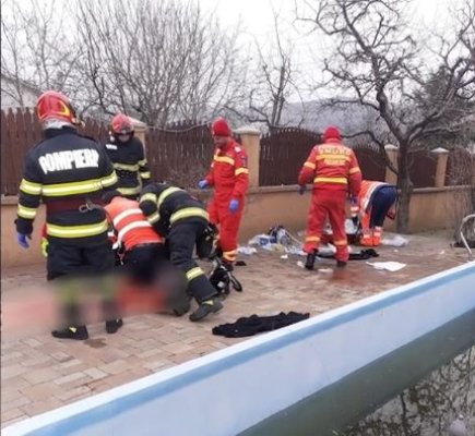 Socrul viceprimarului din Huşi a murit înecat în piscina din curtea ginerelui său