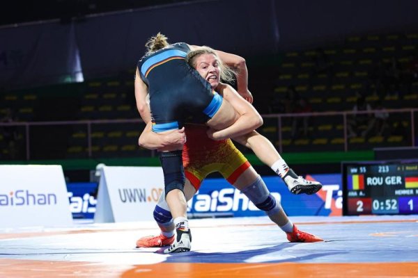 CE Lupte: Medalie de aur pentru România la categoria 55 kg 