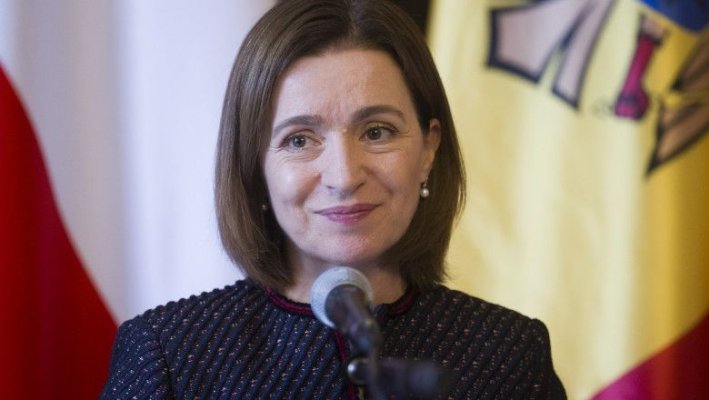 Maia Sandu, preşedinta Republicii Moldova, a ajuns la Kiev 