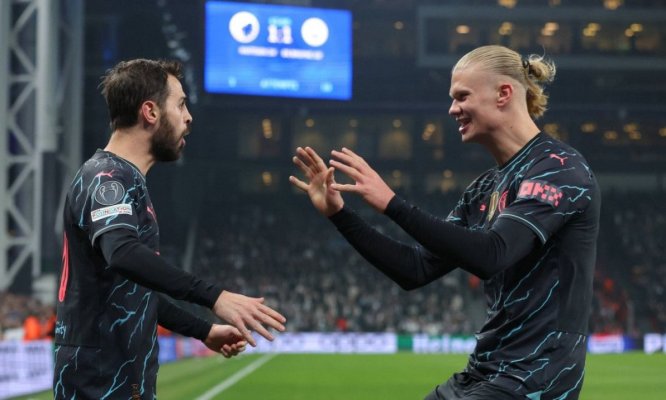 Copenhaga - Manchester City 1-3. Victorie clară pentru echipa lui Pep Guardiola