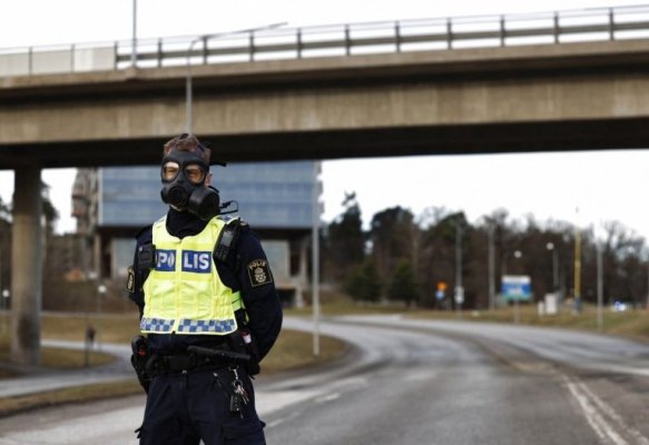 O alertă de gaz la sediul Serviciului suedez de informații a trimis la spital opt persoane