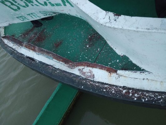 Accident naval pe Dunăre! Două ambarcațiuni au fost avariate
