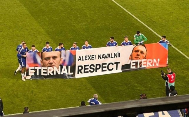 LPF, reacție promptă după ce la FCU Craiova - CFR s-a ținut un moment de reculegere pentru Navalnîi 