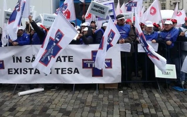 Angajaţii TESA din sistemul sanitar cer o abordare echitabilă în ceea ce priveşte creşterile salariale