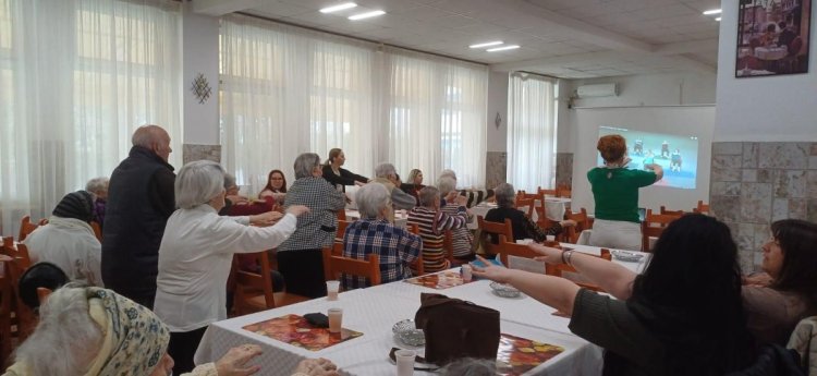 Mișcare și activitate fizică, la Căminul pentru persoane vârstnice din Constanța