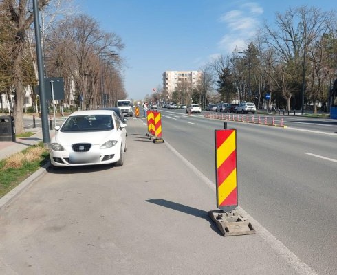 Atenție, șoferi! Se lucrează la intersecția bulevardului Alexandru Lăpușneanu cu strada Dispensarului