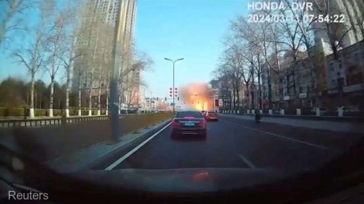 Un mort şi 22 de răniţi într-o explozie la un restaurant din nordul Chinei