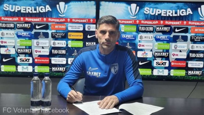 Florin Pîrvu, numit antrenor principal la FC Voluntari