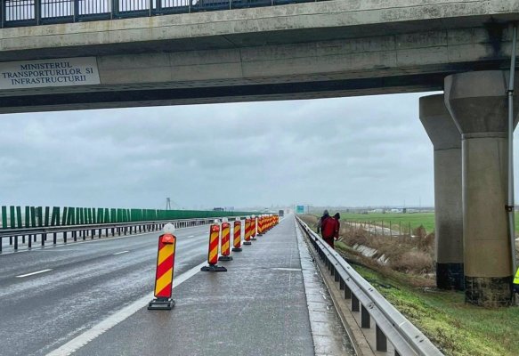 Atenție, șoferi! Restricții de circulație pe Autostrada A4, calea București - Constanța