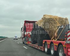 Atenție, șoferi! Transport agabaritic, pe drumurile din Constanța