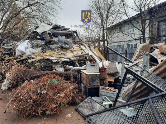 Administratorul unui centru de fier vechi, cercetat pentru evaziune fiscală și delapidare