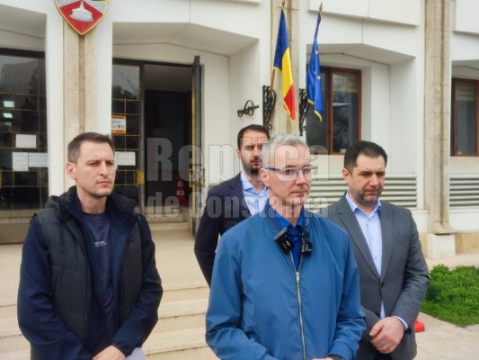 Stelian Ion, declarații de presă înaintea ședinței de Consiliu Local. Video