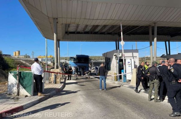 Israel-Hamas: Un palestinian de 15 ani a rănit cu cuţitul doi israelieni lângă Ierusalim