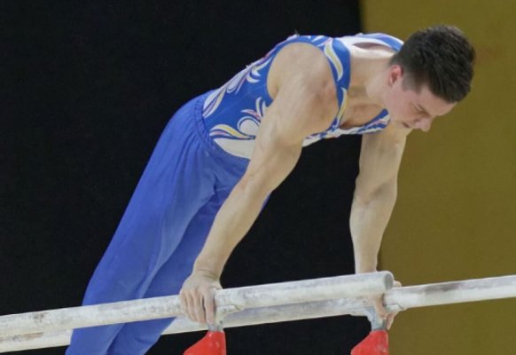 Gimnastică artistică: Andrei Muntean a ratat calificarea în finala de la paralele la Cupa Mondială de la Baku