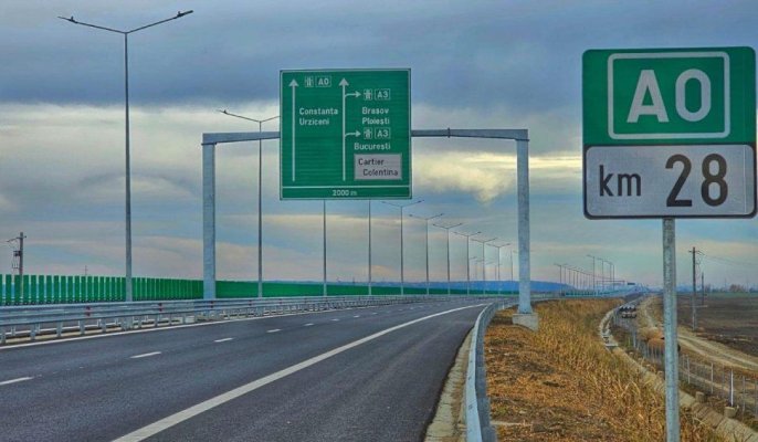Marcel Ciolacu pe șantierul autostrăzii A0 Sud: 