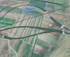 Se construiește o nouă autostradă, care se combină cu un drum expres