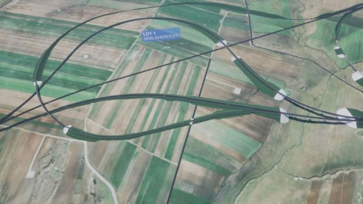 Se construiește o nouă autostradă, care se combină cu un drum expres