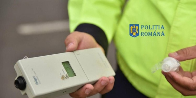 Un bărbat de 37 de ani a fost prins de polițiști beat la volan, în localitatea 23 August