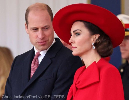 William și Kate ies în public la mai puțin de 24 de ore după acuzația explozivă despre Regele Charles și Diana