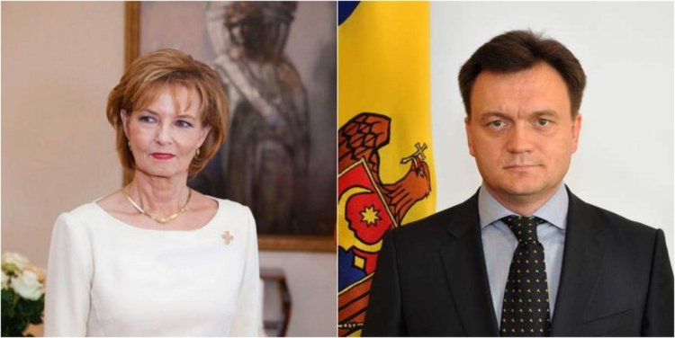 Premierul Republicii Moldova - primit la Palatul Elisabeta de Custodele Coroanei, Margareta