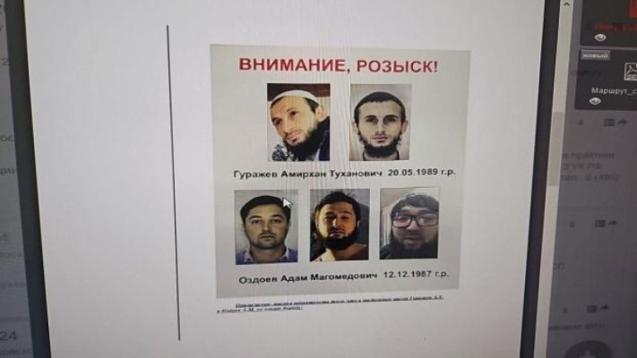  Cine sunt cei cinci presupuși atacatori din Rusia?