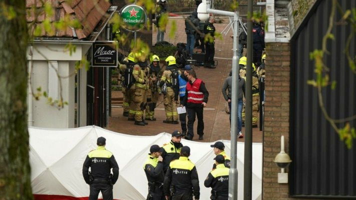 Luare de ostatici într-o cafenea din Olanda. Sute de persoane au fost evacuate! Video
